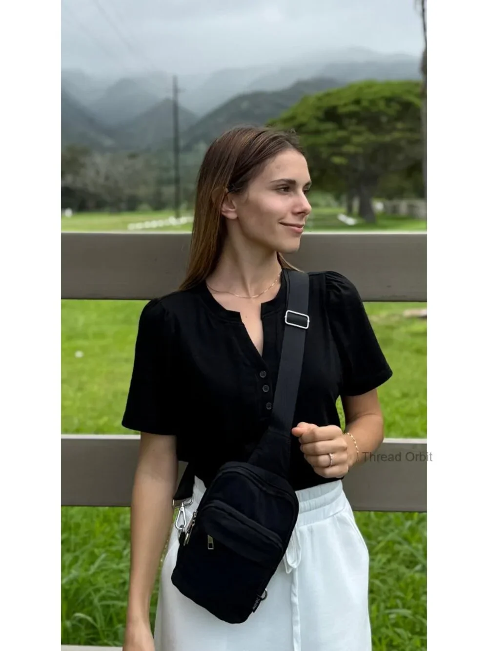 Small Crossbody Bag, Anti Theft RFID Blocking Travel Sling Purse, Nylon